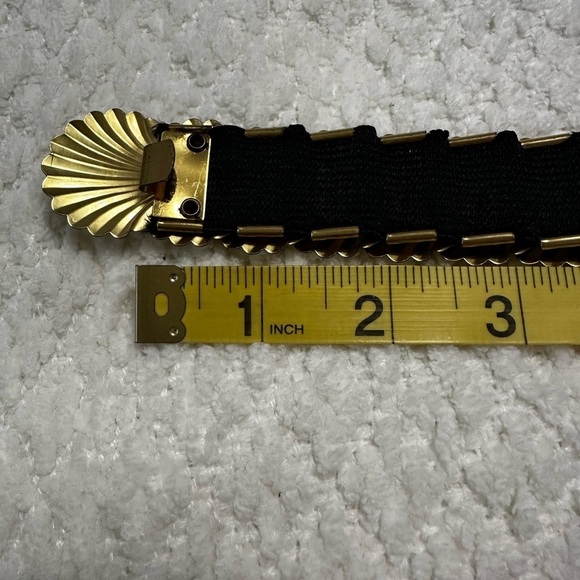 Vintage Gold Seashell Stretch Belt main image 4